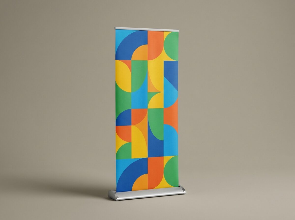 رول أب وبنرات للفعاليات — roll-up banner