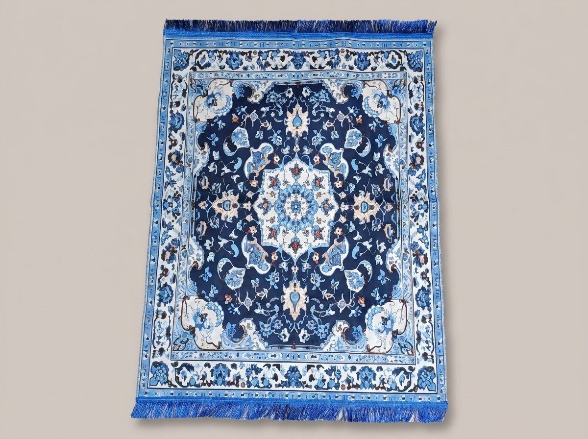 مصلية صلاة مطبوعة — printed prayer mat